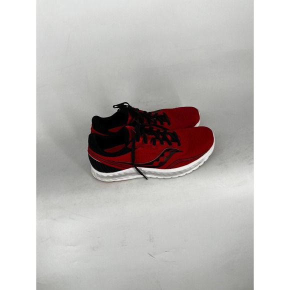 hot saucony men kinvara 11 athletic pwrrun running shoes red